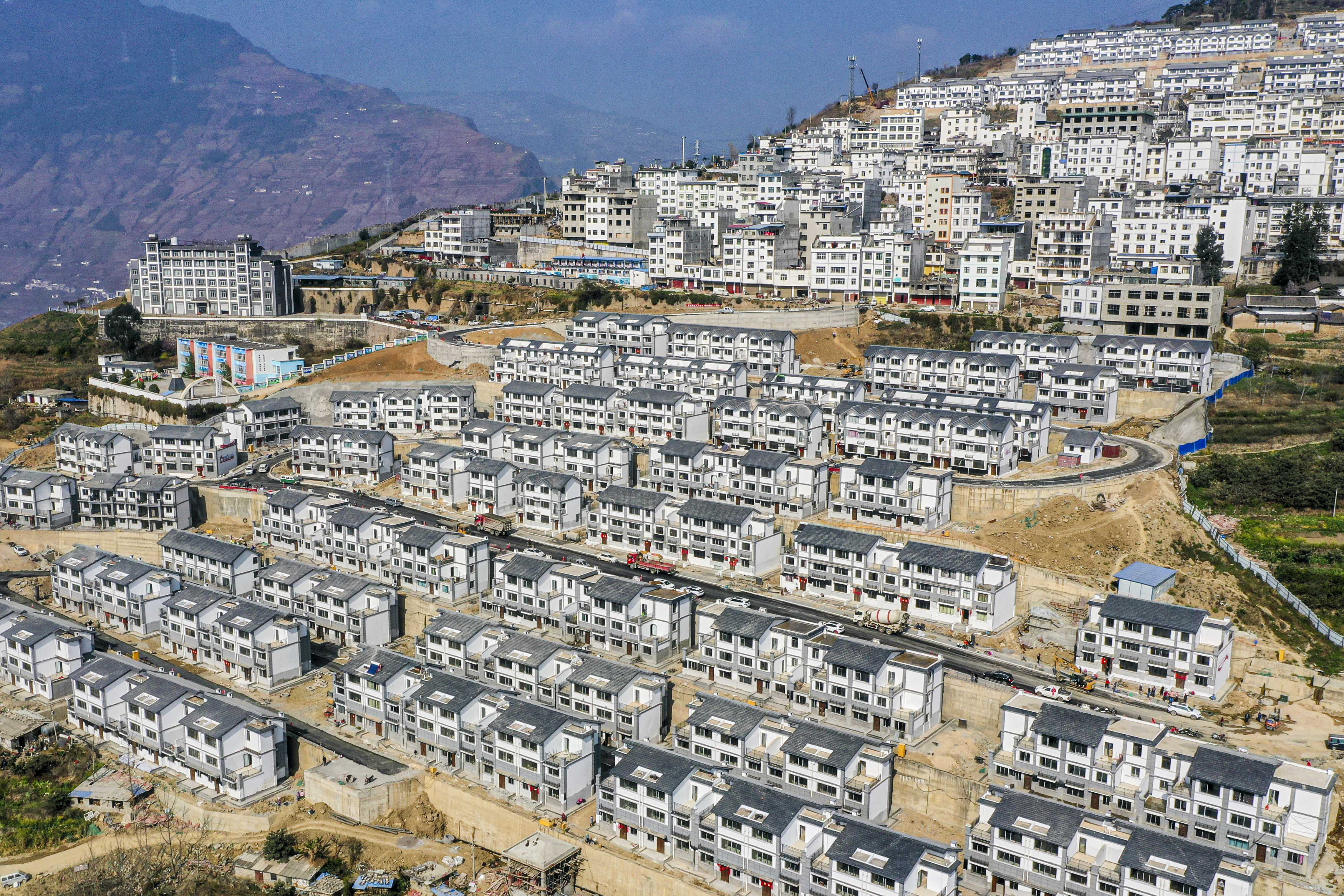 巧家县金沙江白鹤滩水电站移民工程|云南建投集团总一