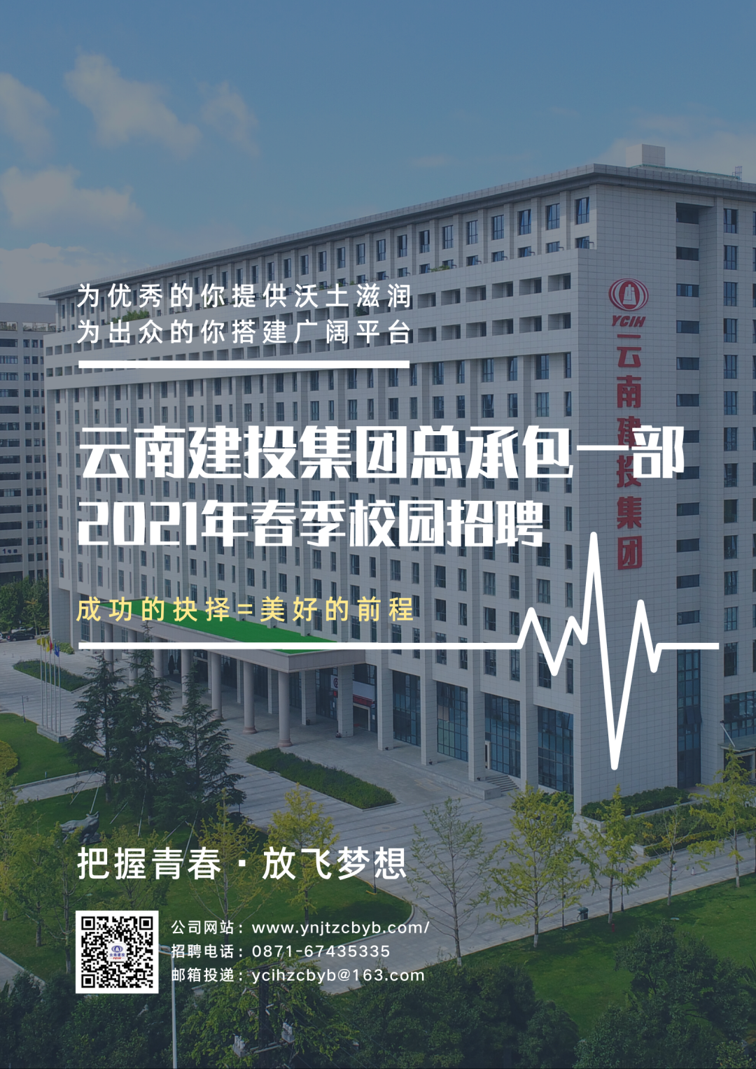 云南建投集团总承包一部2021年春季校园招聘公告